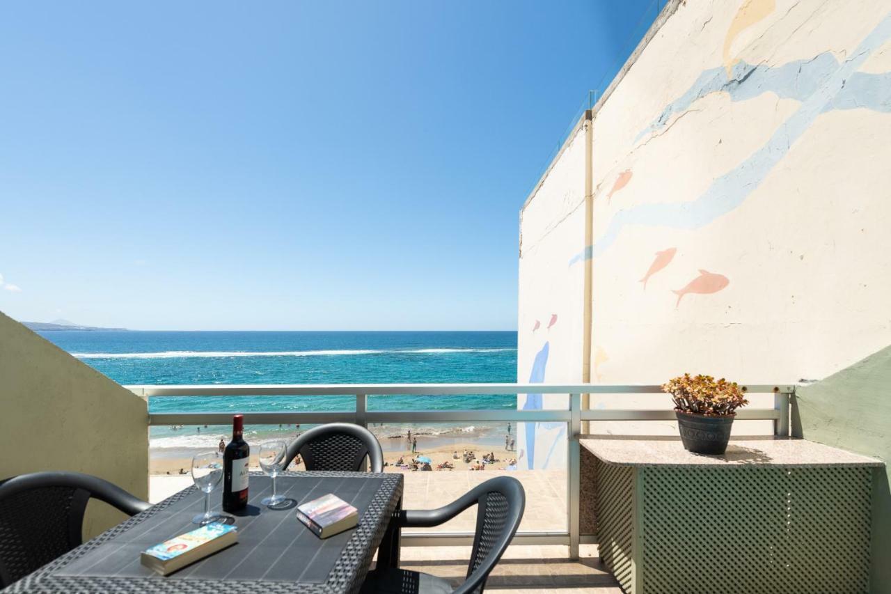 Front Line With Nice Terrace By Canariasgetaway Las Palmas de Gran Canárias Exterior foto