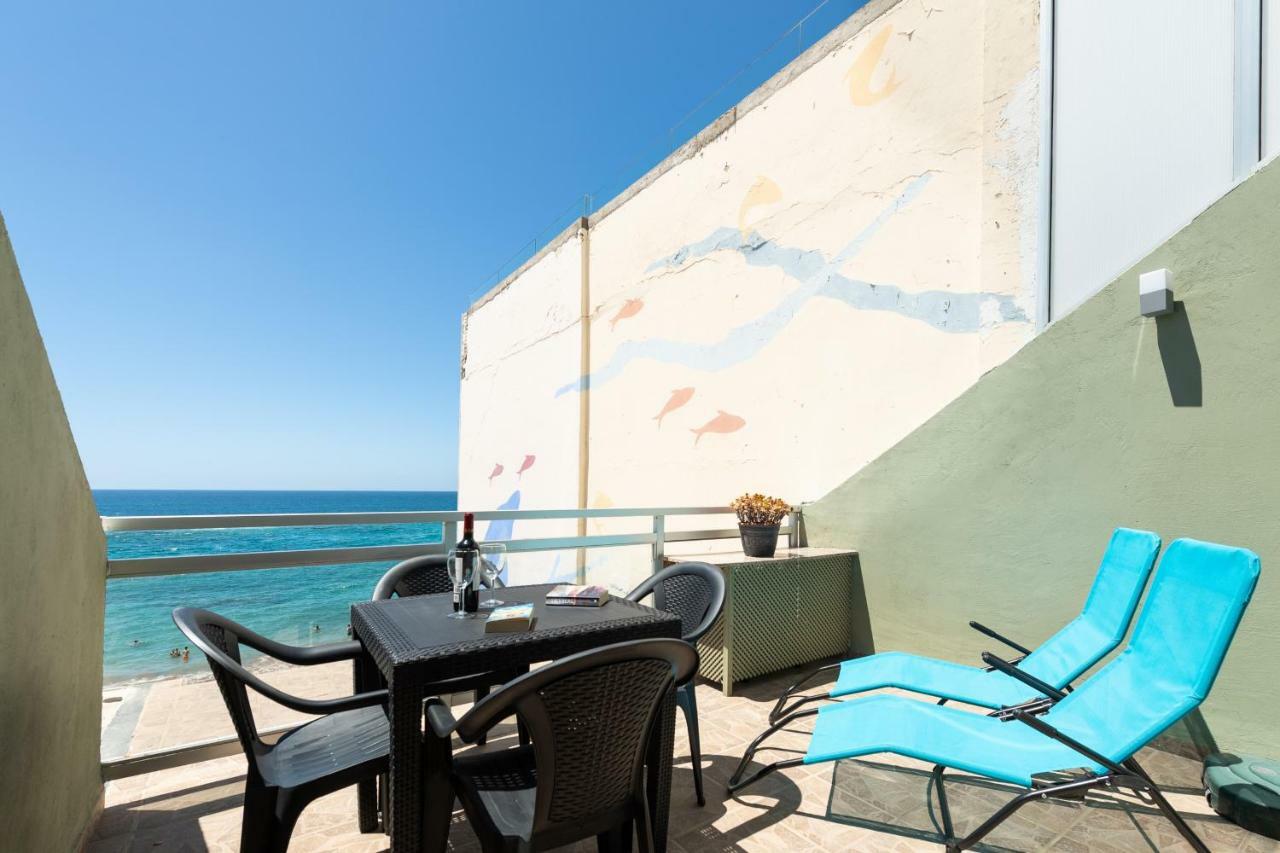 Front Line With Nice Terrace By Canariasgetaway Las Palmas de Gran Canárias Exterior foto